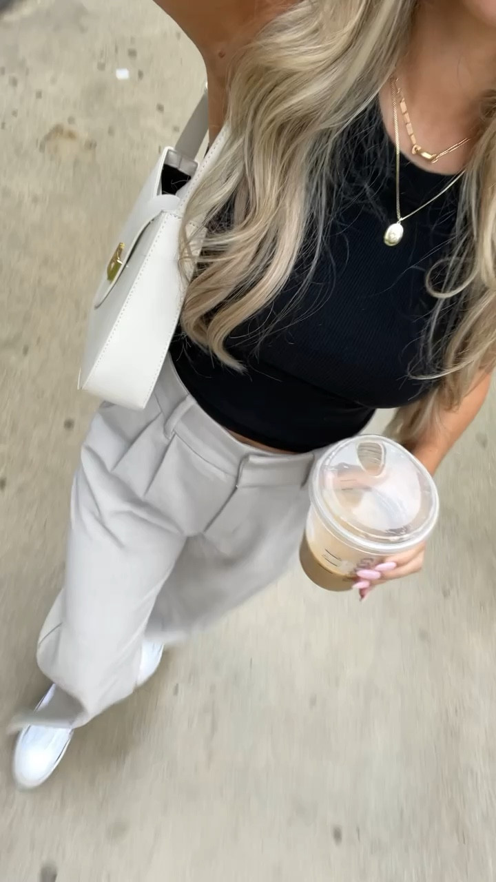 Easy + casual every day outfit 🫶🏼
+ Abercrombie trousers | 25 short 
+ Abercrombie top | xs 
+ converse platforms | size down 1/2 size 

#LTKunder100 #LTKSeasonal #LTKstyletip