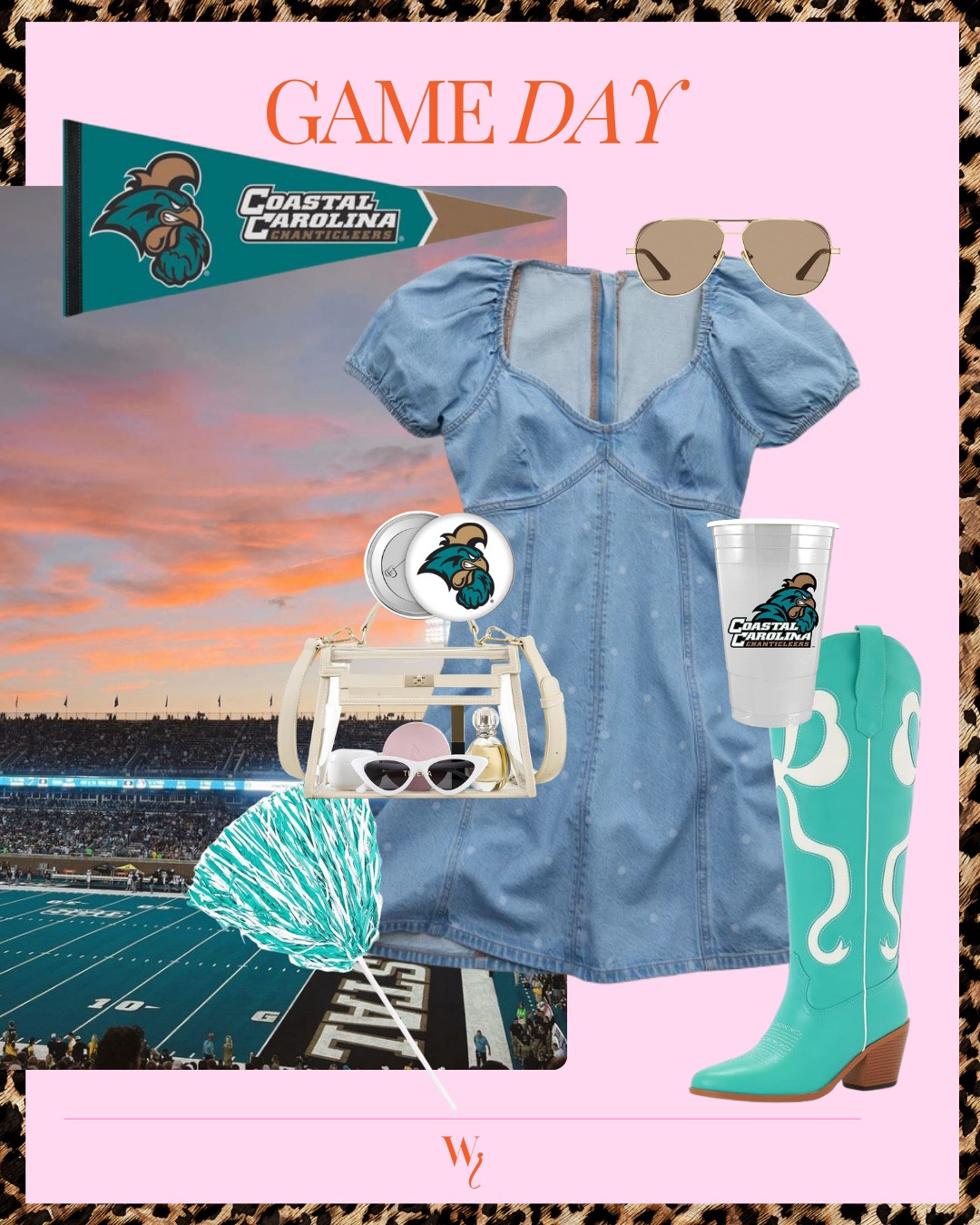 Coastal Carolina gameday outfit inspo

#LTKSeasonal #LTKdayinmylife #LTKootd