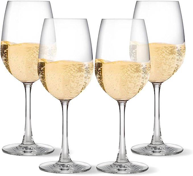 Outdoor Plastic Wine Glasses With Stem (12oz) | Unbreakable Tritan Stemware by TaZa | For Travel,... | Amazon (US)