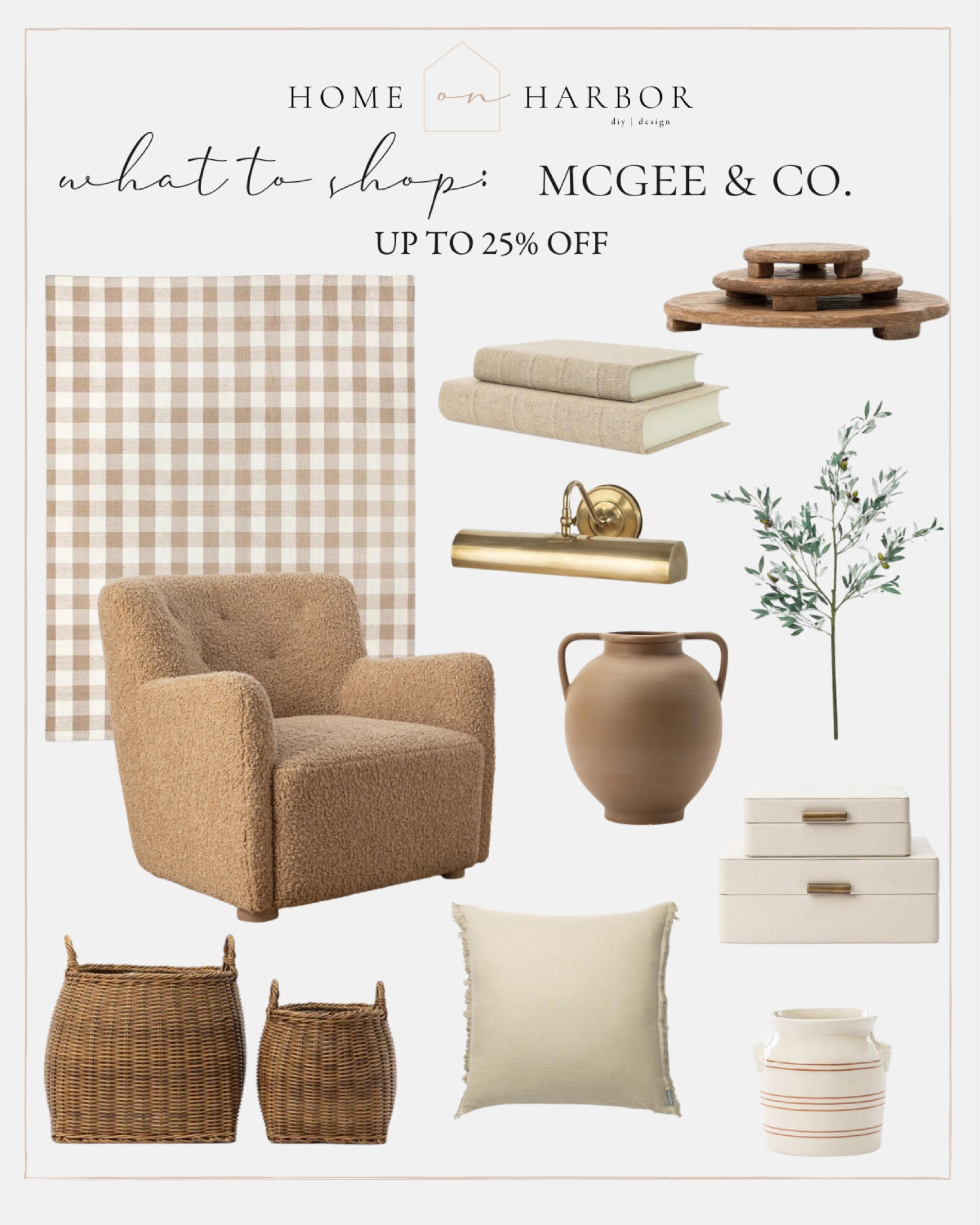 Save up to 25% off on select McGee & Co. home decor & furniture! 

#labordaysale #falldecor 

#LTKsalealert #LTKstyletip #LTKSeasonal