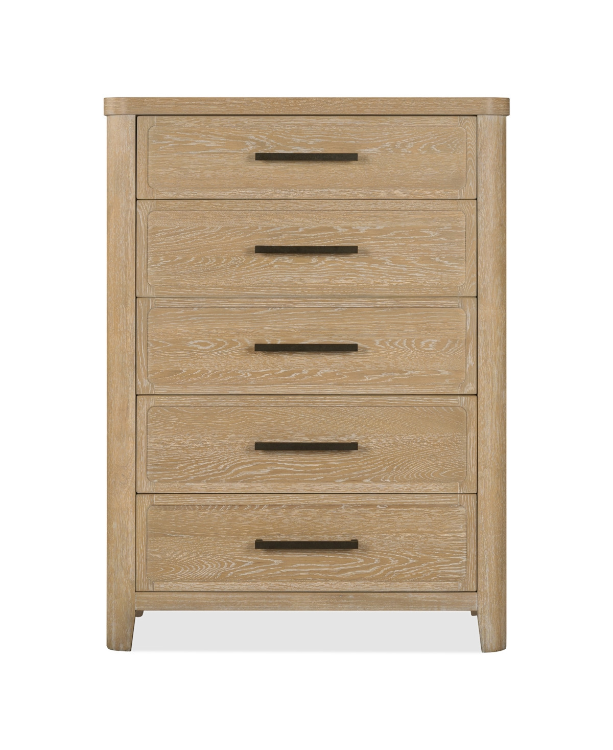 Furniture Marcel 54" Wood 5-Drawer Chest - Natural | Macy's