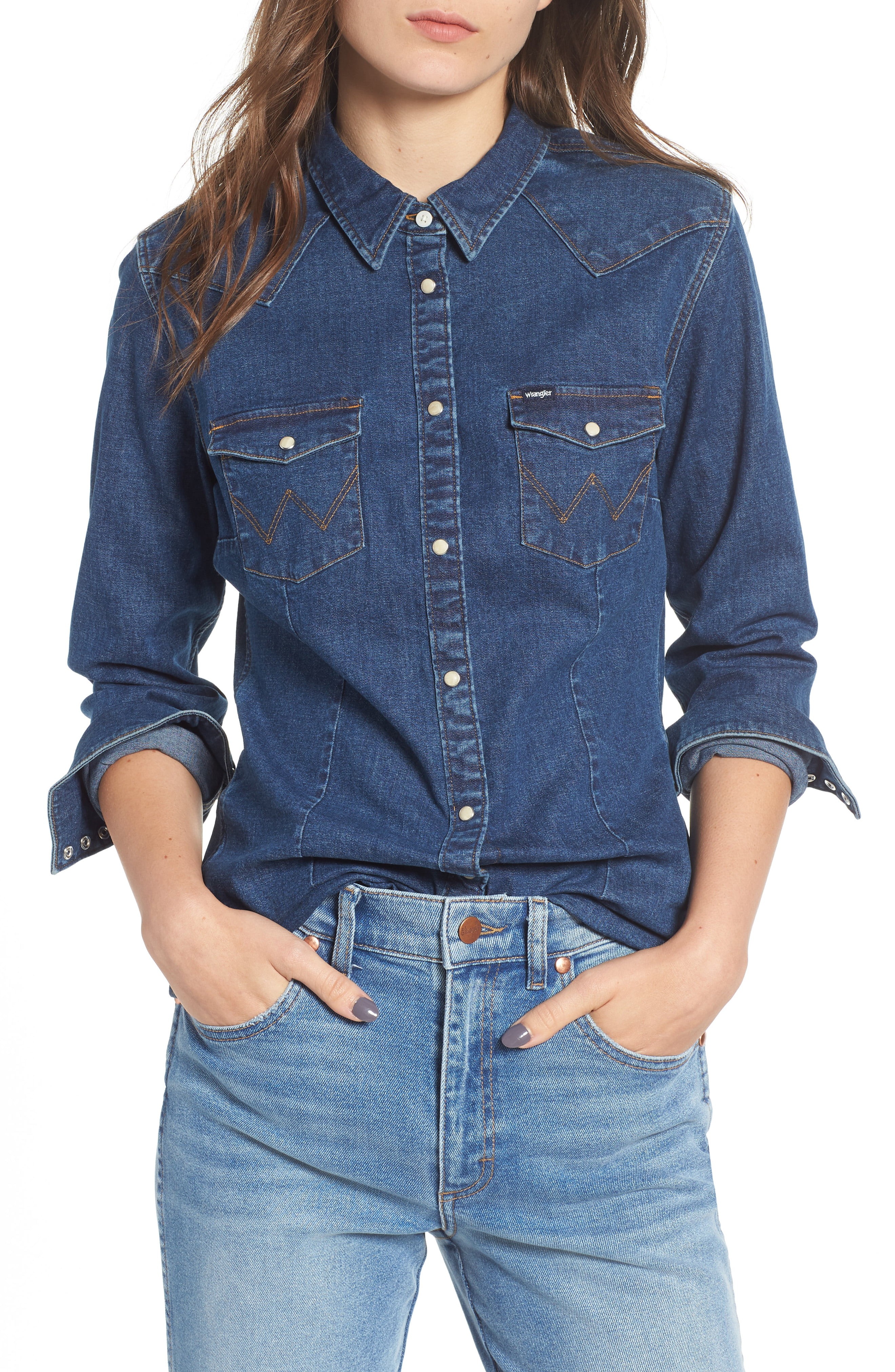 Wrangler Slim Western Shirt | Nordstrom