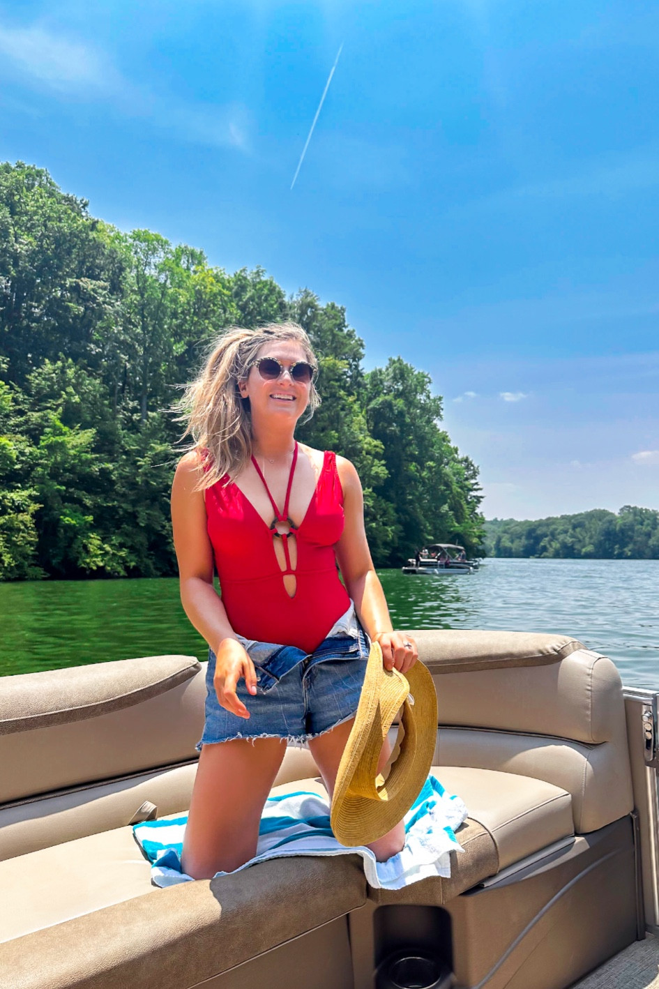 Red swimsuit one piece memorial weekend Fourth of July outfit and swimsuit red bikini 

#LTKFindsUnder50 #LTKSwim #LTKActive