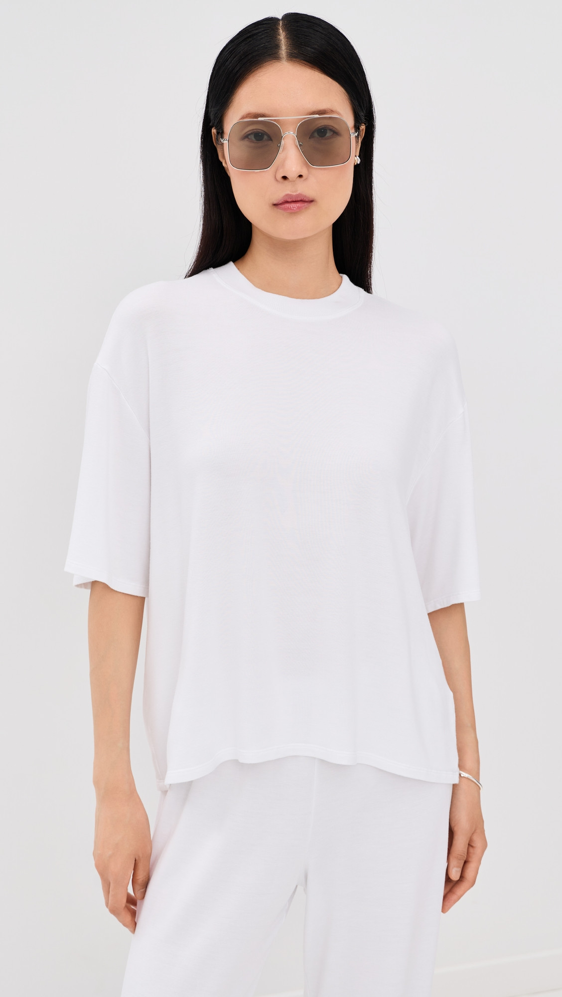 SPRWMN Oversized Boxy Tee White S | Shopbop