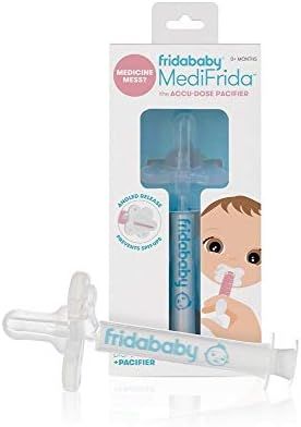 Amazon.com: Medi Frida the Accu-Dose Pacifier Baby Medicine Dispenser by FridaBaby, 1 Count (Pack... | Amazon (US)