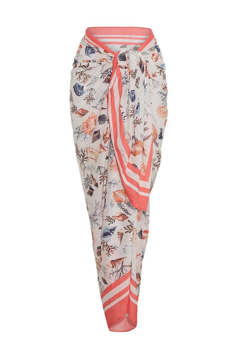 Sarong - seashells ivory | THE YES