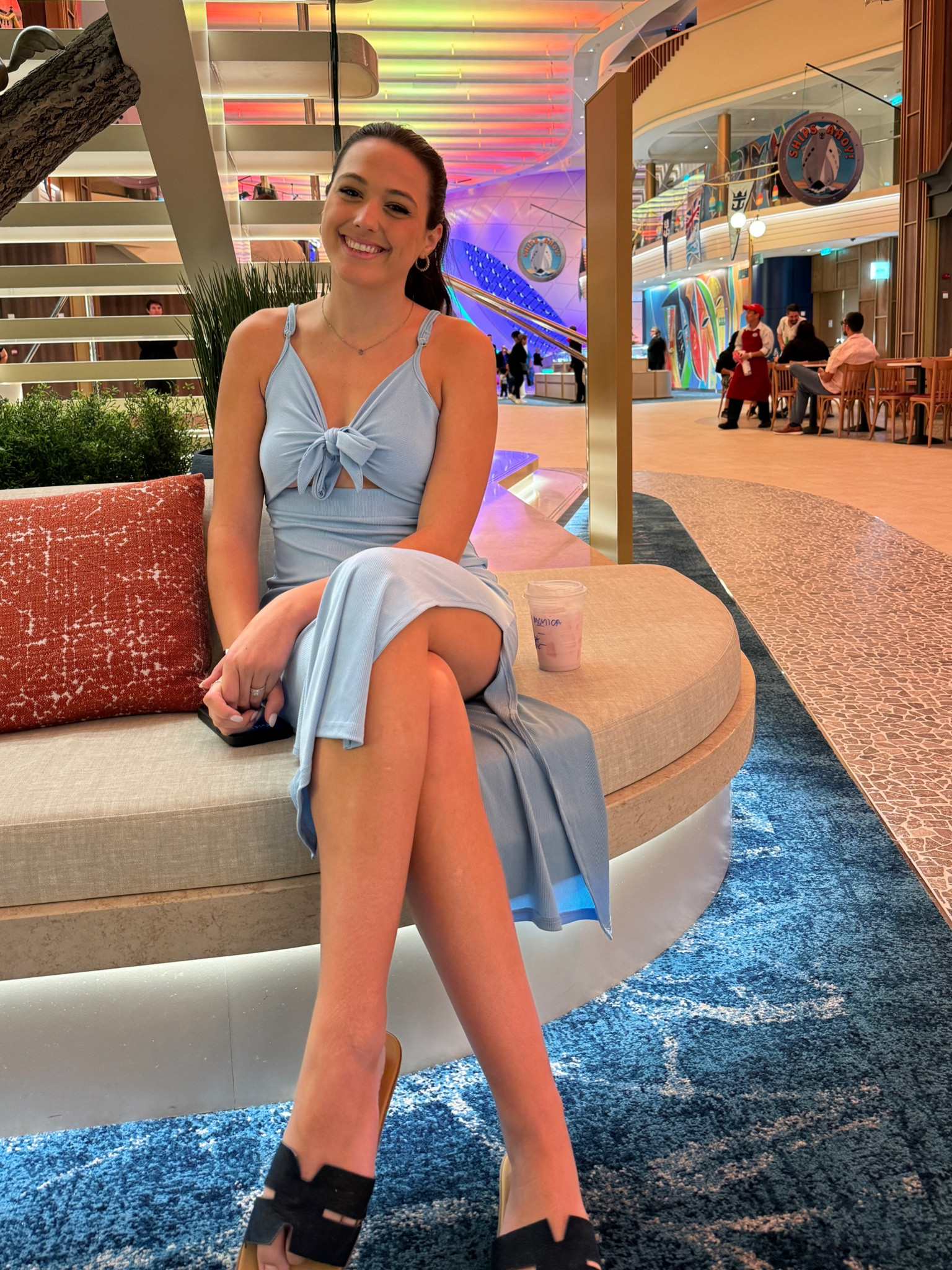 Blue #amazon dress
