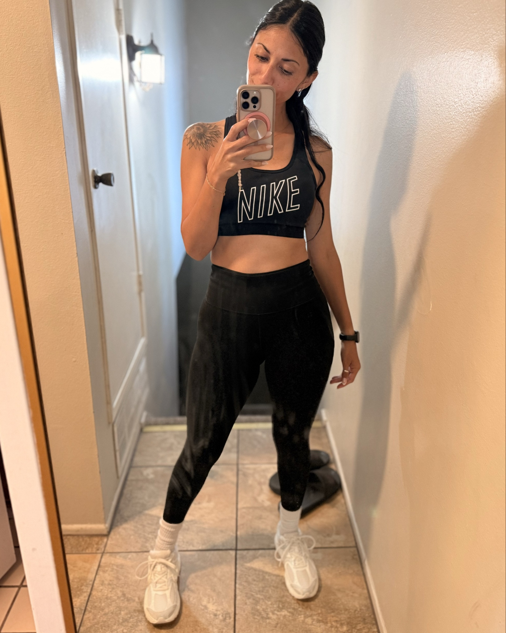 Dirty mirror, same selfie 

#LTKActive #LTKmorningroutine #LTKmomlife