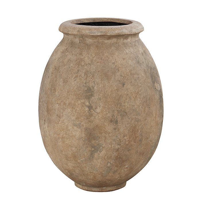 Campagna Olive Jar Weather Resistant Large Outdoor Planter | Ballard Designs, Inc.