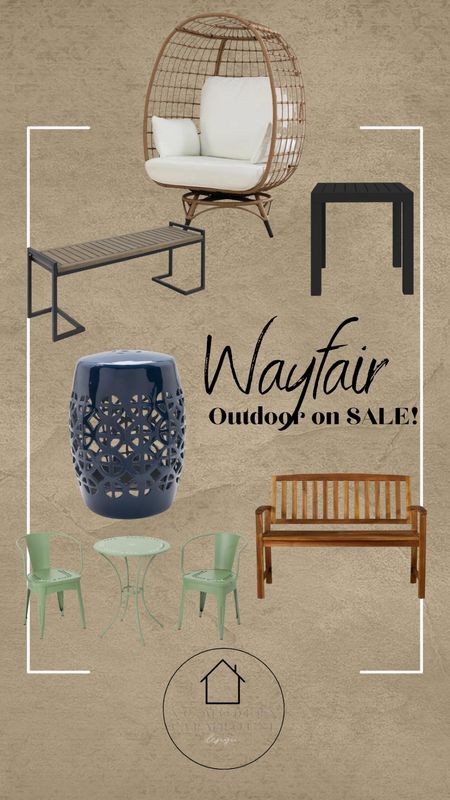 @wayfair Is a great source for getting outdoor tables, benches and chairs for spring 

#LTKSale #LTKSeasonal #LTKFind