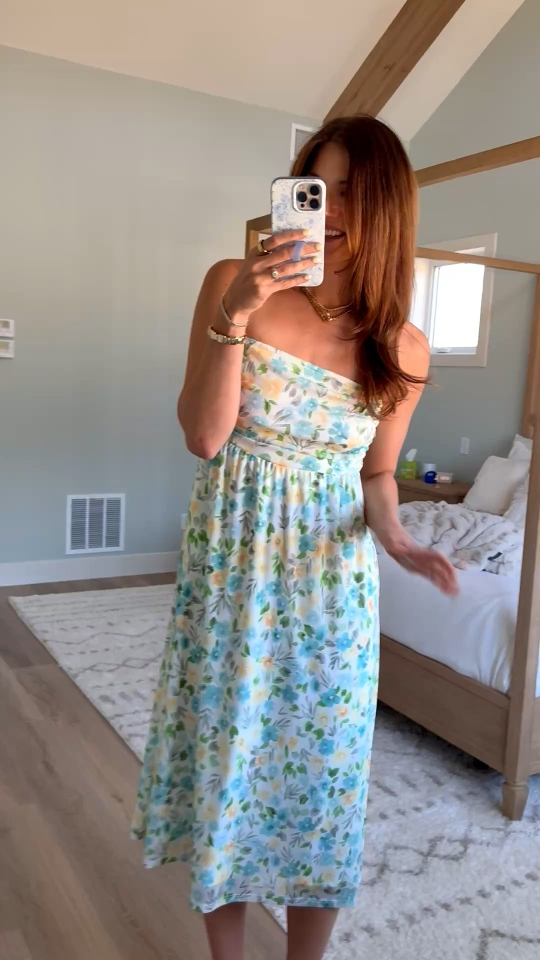 This dress is such a dreamy spring and summer option. I love the strapless fit and the flowy silhouette, it feels so feminine and easy to wear. The print is so pretty and it is perfect for weddings, showers, or any dressed up moment.

Tall girl outfits, Floral maxi dress, Strapless dress, Spring wedding guest dress, Summer dress outfit, Amazon tall girl clothing, 6 foot style, Feminine outfit ideas, Flowing dresses, Vacation outfits, Dressy casual style, Stang and Co

#LTKTall #LTKSeasonal #LTKootd