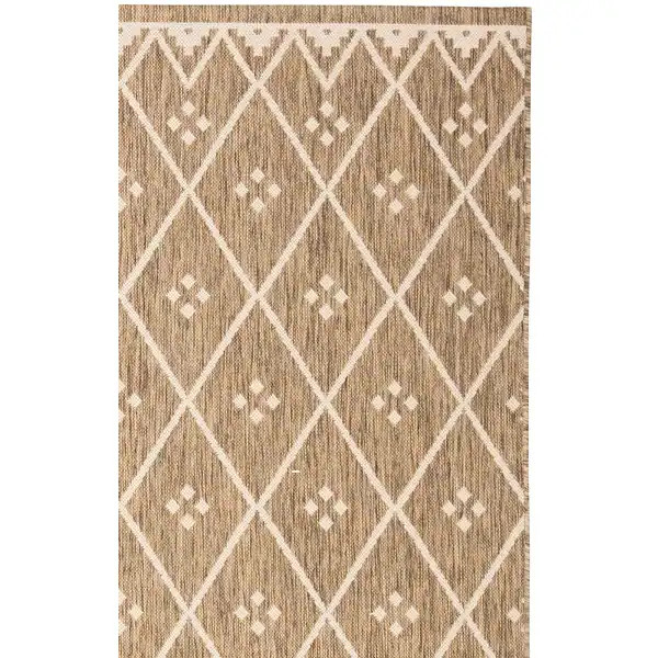 SAFAVIEH Courtyard Beryl Indoor/ Outdoor Waterproof Patio Backyard Rug - 2'3" x 8' Runner - Brown... | Bed Bath & Beyond
