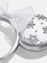 Disney Minnie Mouse Snowflake Ears Headband - Disney Snowflake Ears Headband | BaubleBar