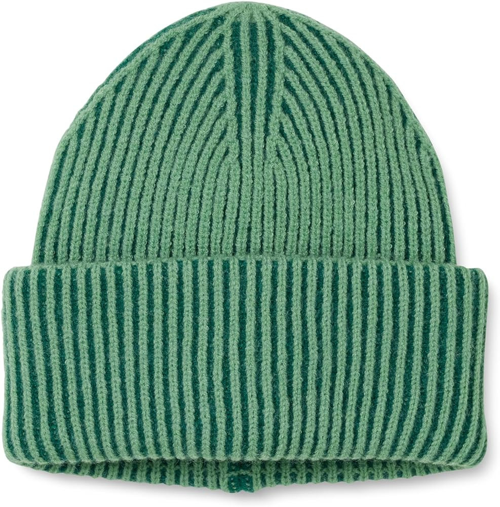 The Drop Women's Bliss Two-Tone Ribbed Beanie | Amazon (US)