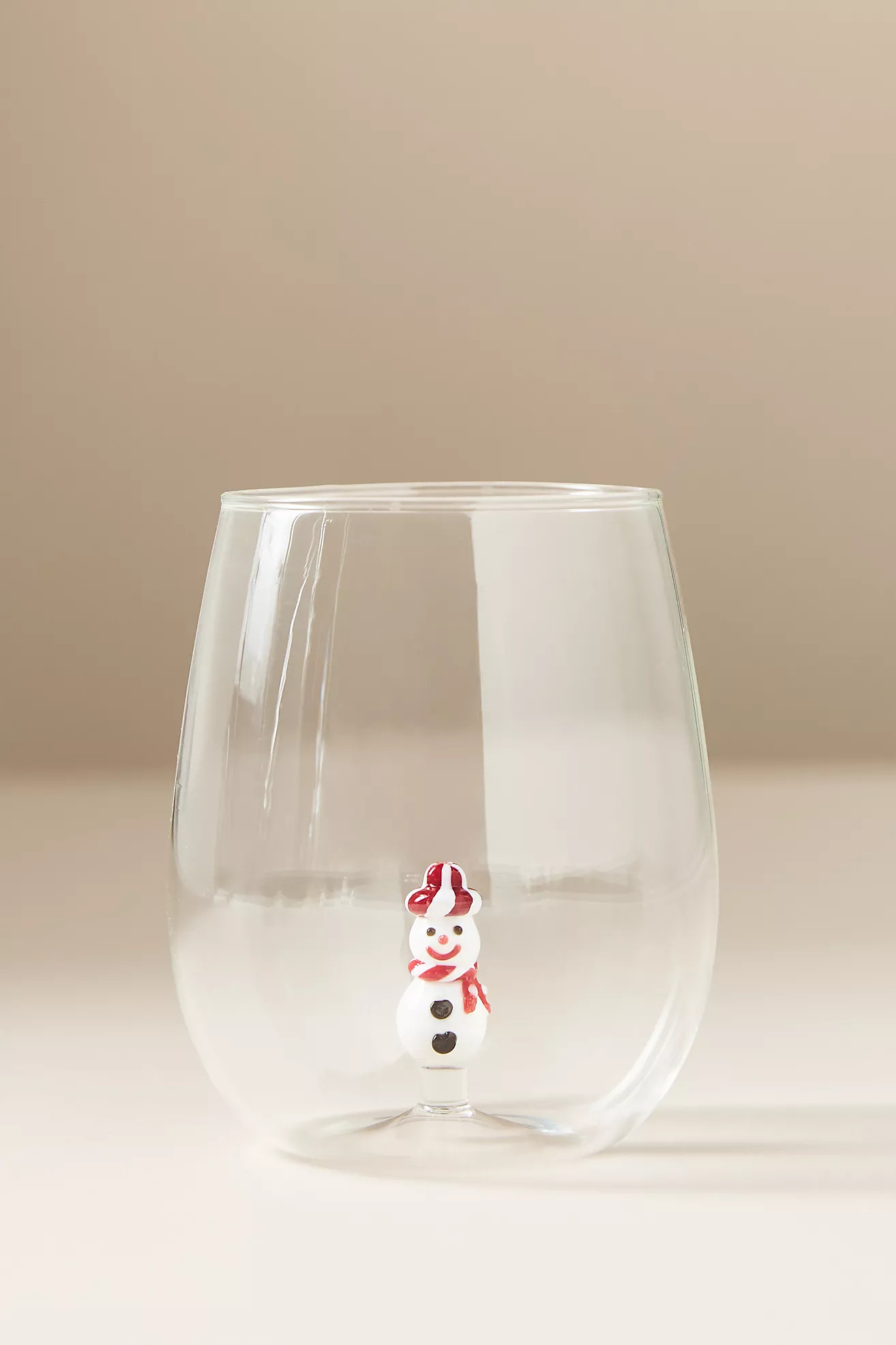 Jolly Icon Stemless Wine Glass | Anthropologie (US)
