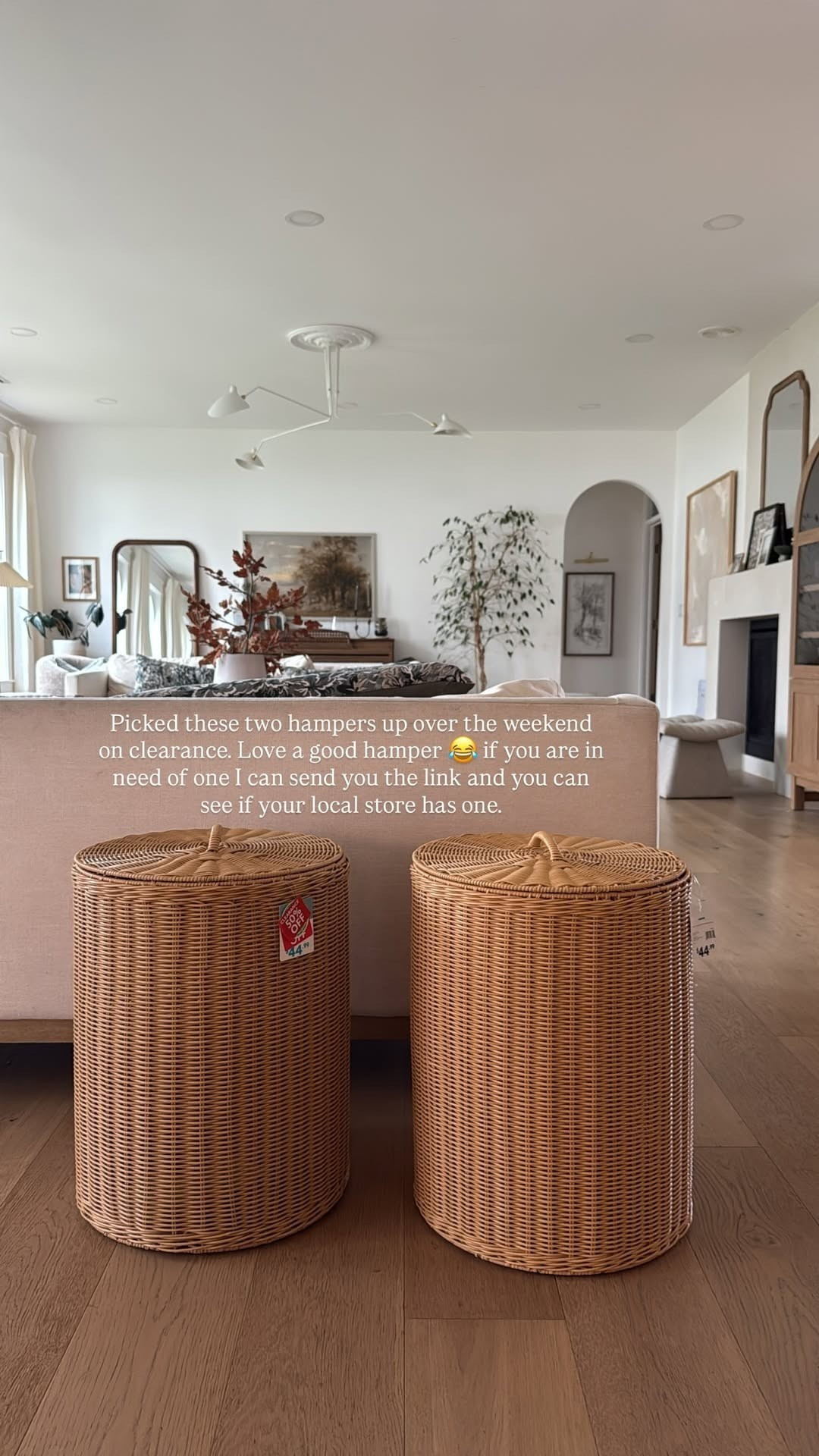 I can’t pass up a good hamper at a good price. I feel like we use hampers for more than just dirty clothes. Do you?? 

 #LTKdayinmylife #LTKmomlife #LTKHome