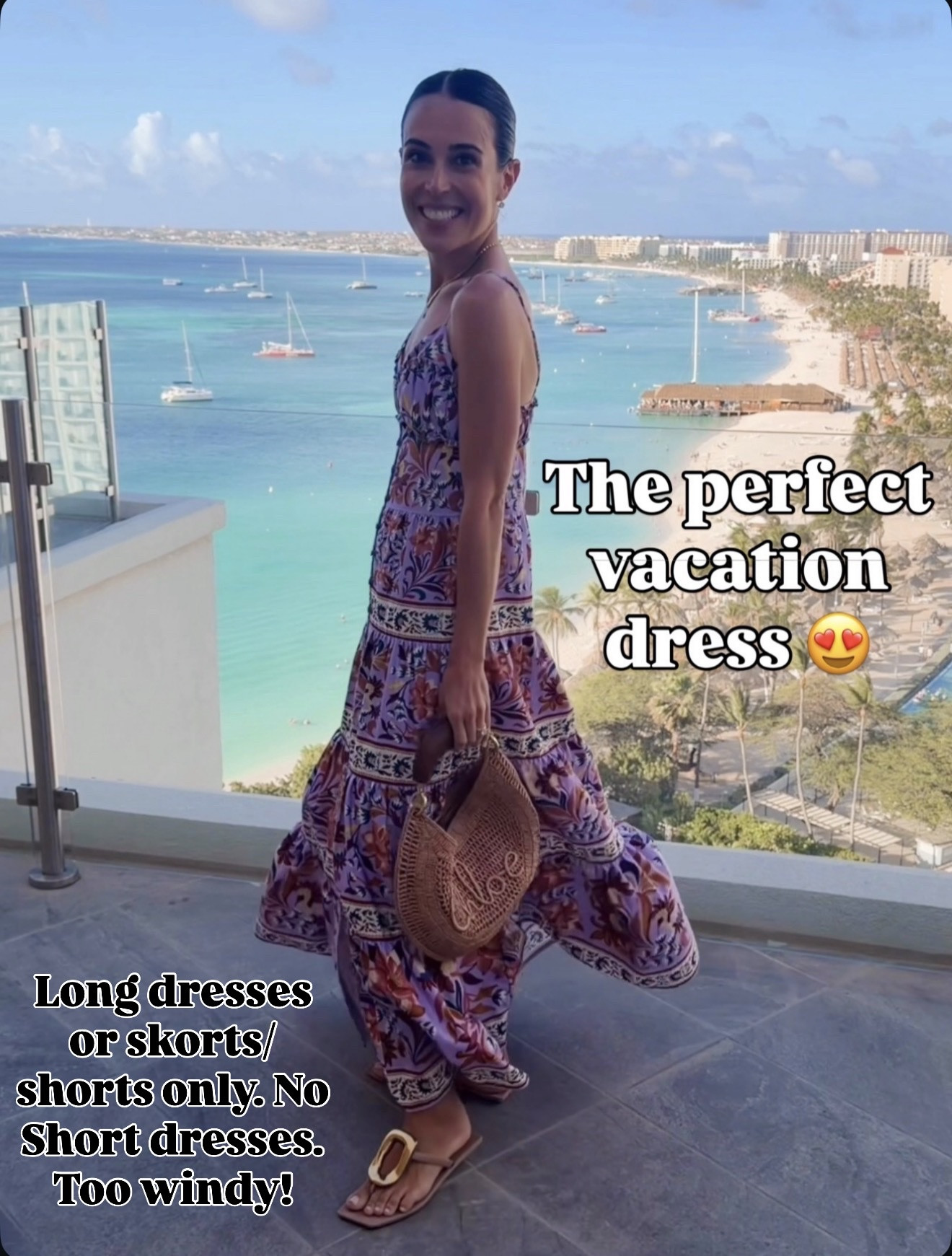 The kind of dress that makes you feel instantly put together on vacation 😍👇wearing size xs 

#LTKTravel #LTKOver40 #LTKSeasonal