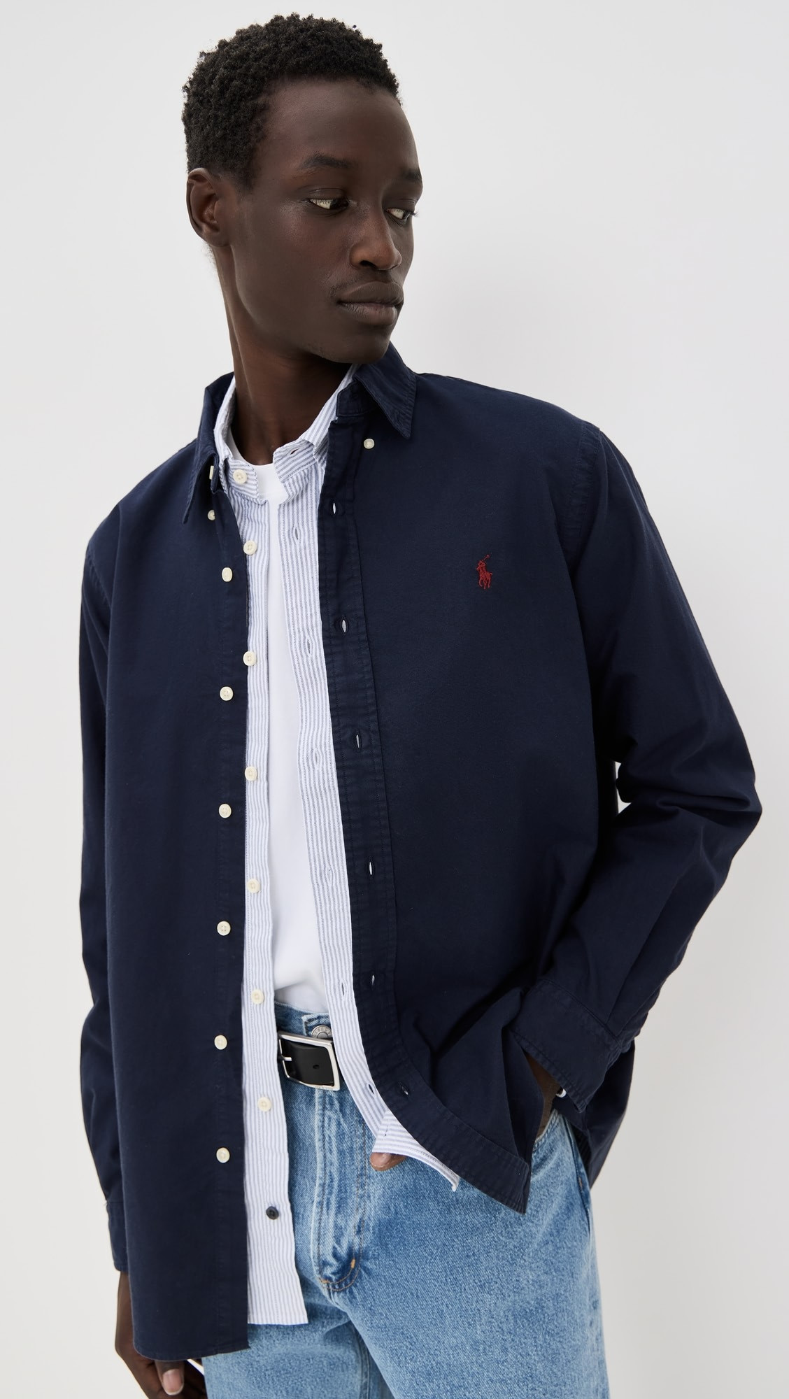 Classic Fit Garment Dyed Oxford Shirt | Shopbop