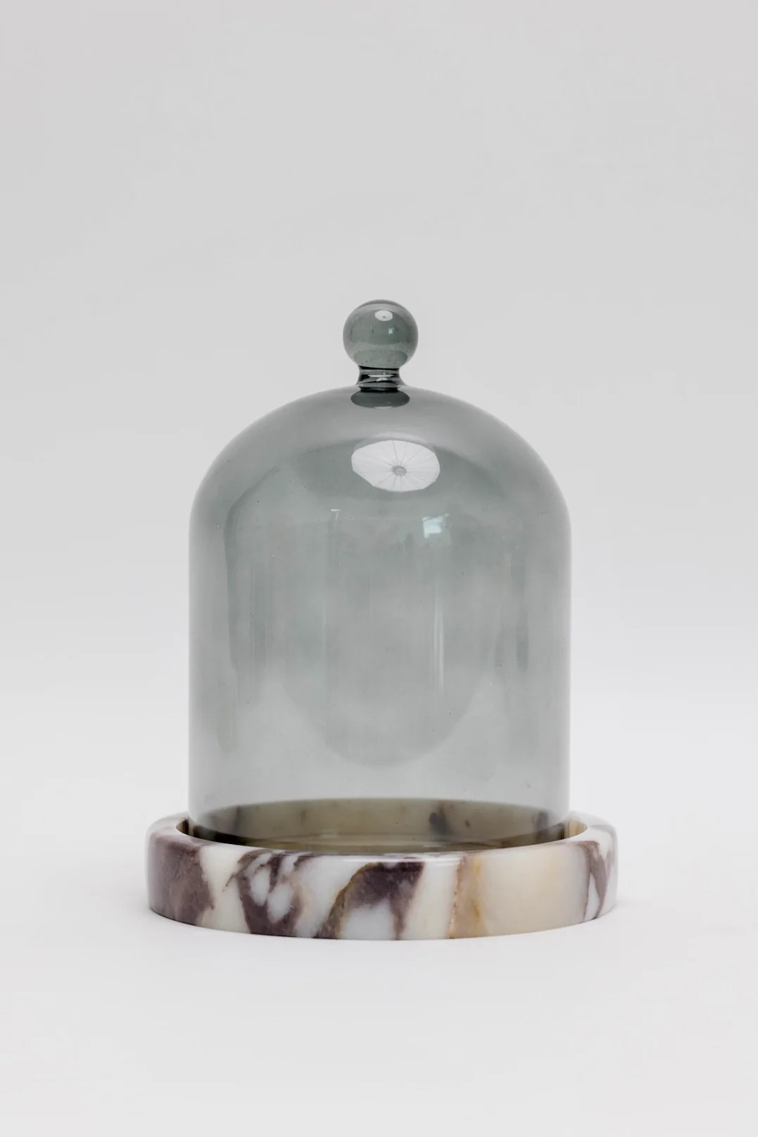 Glass Cloche with Stone Base | THELIFESTYLEDCO