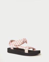 Maisie Clay Gingham Sport Sandal | Loeffler Randall