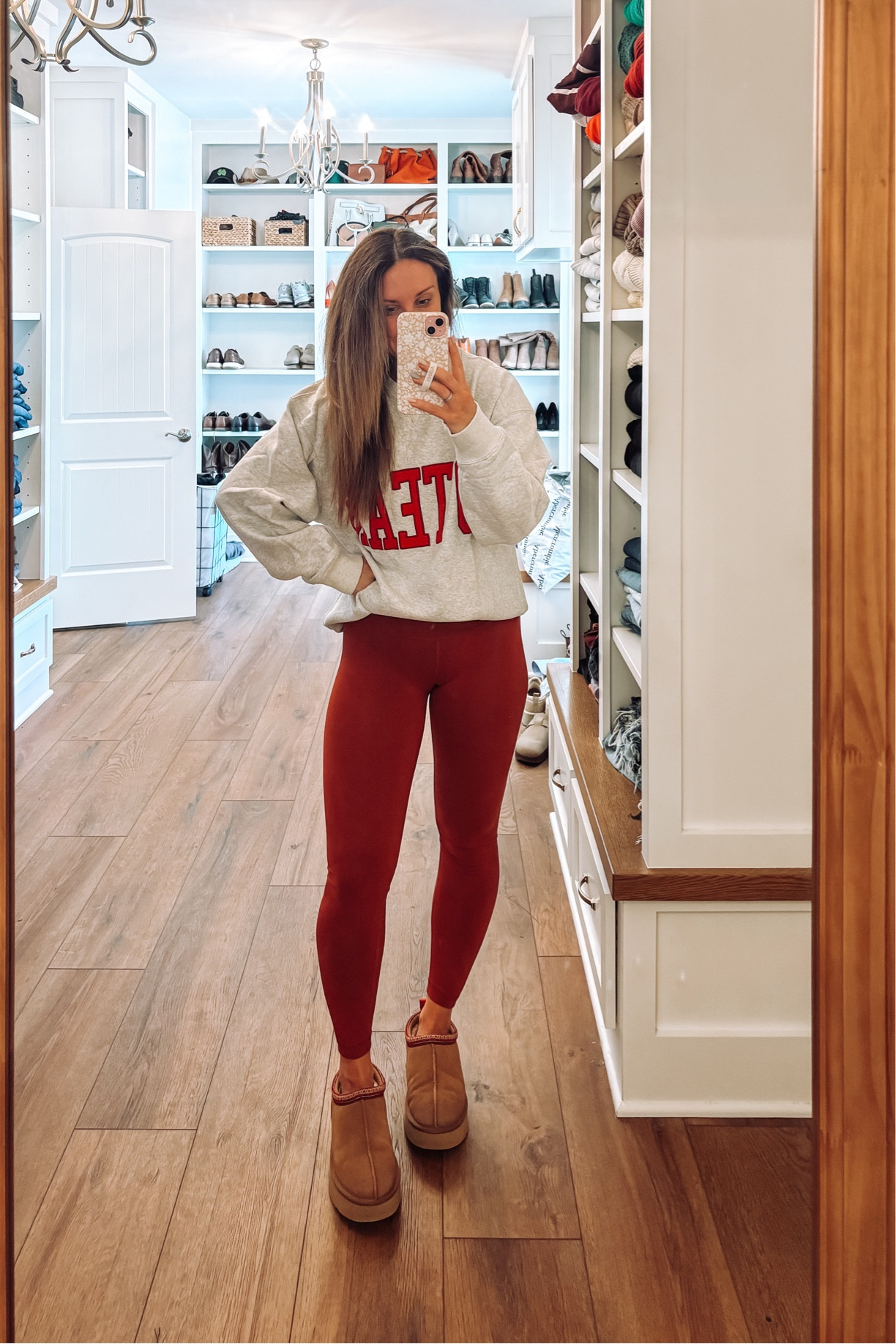 Can’t believe this sweatshirt (and others) are still on sale!! Was perfect for the OSU game last night!! ❤️🩶🏈

Wearing a medium for an even more oversized fit  

#LTKSaleAlert #LTKActive #LTKFindsUnder50