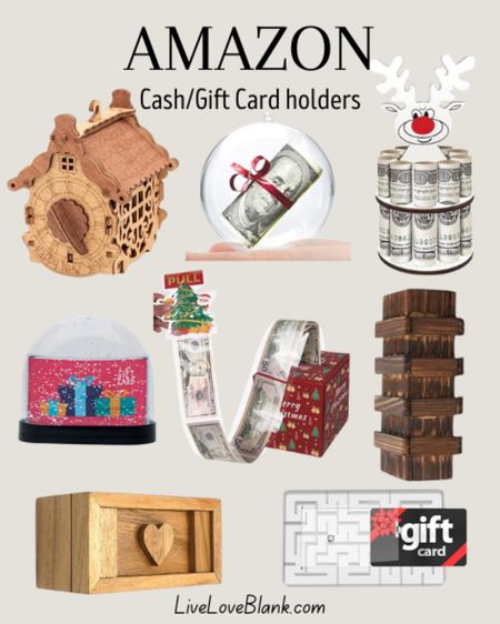 Who doesn’t love cash and gift cards…cute way to present them!
Holiday gift ideas
#ltku


#LTKGiftGuide #LTKSeasonal #LTKHoliday