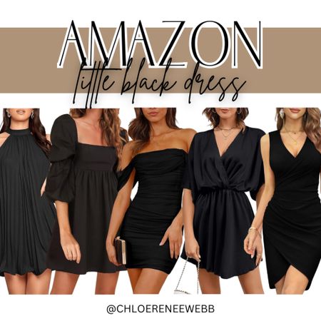 Obsessed with these little black dresses! So many styles for whatever you love! 

Amazon fashion, women’s dresses, black dress, semi formal dress 

#LTKstyletip #LTKfindsunder100 #LTKSeasonal