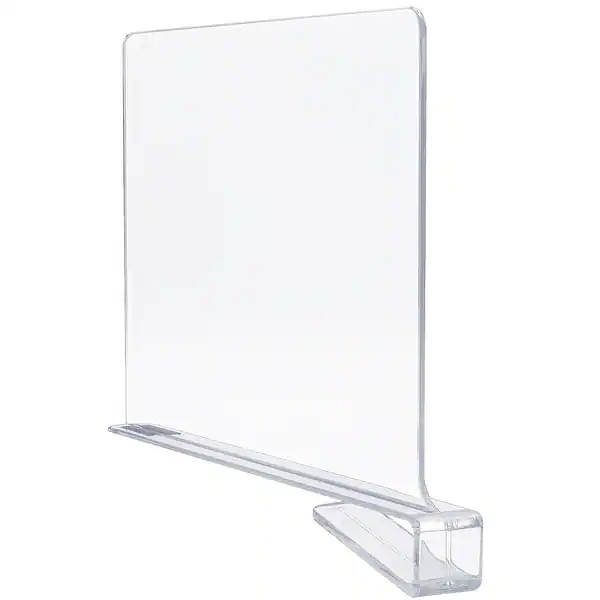 Acrylic Shelf Dividers for Shelves Great Organizer for Closets Bedroom | Bed Bath & Beyond