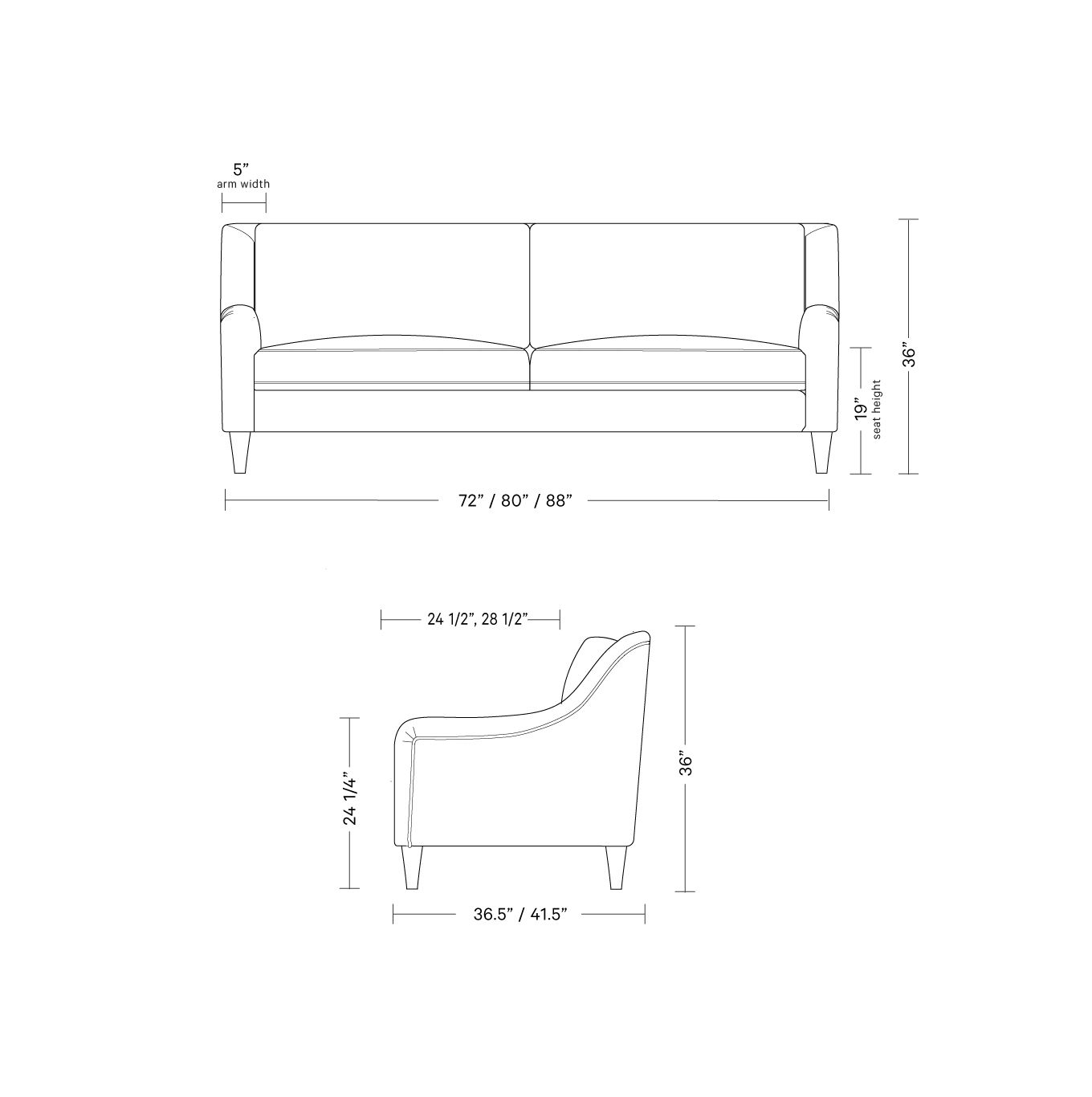 Alexander 2-Seat Sofa | Interior Define
