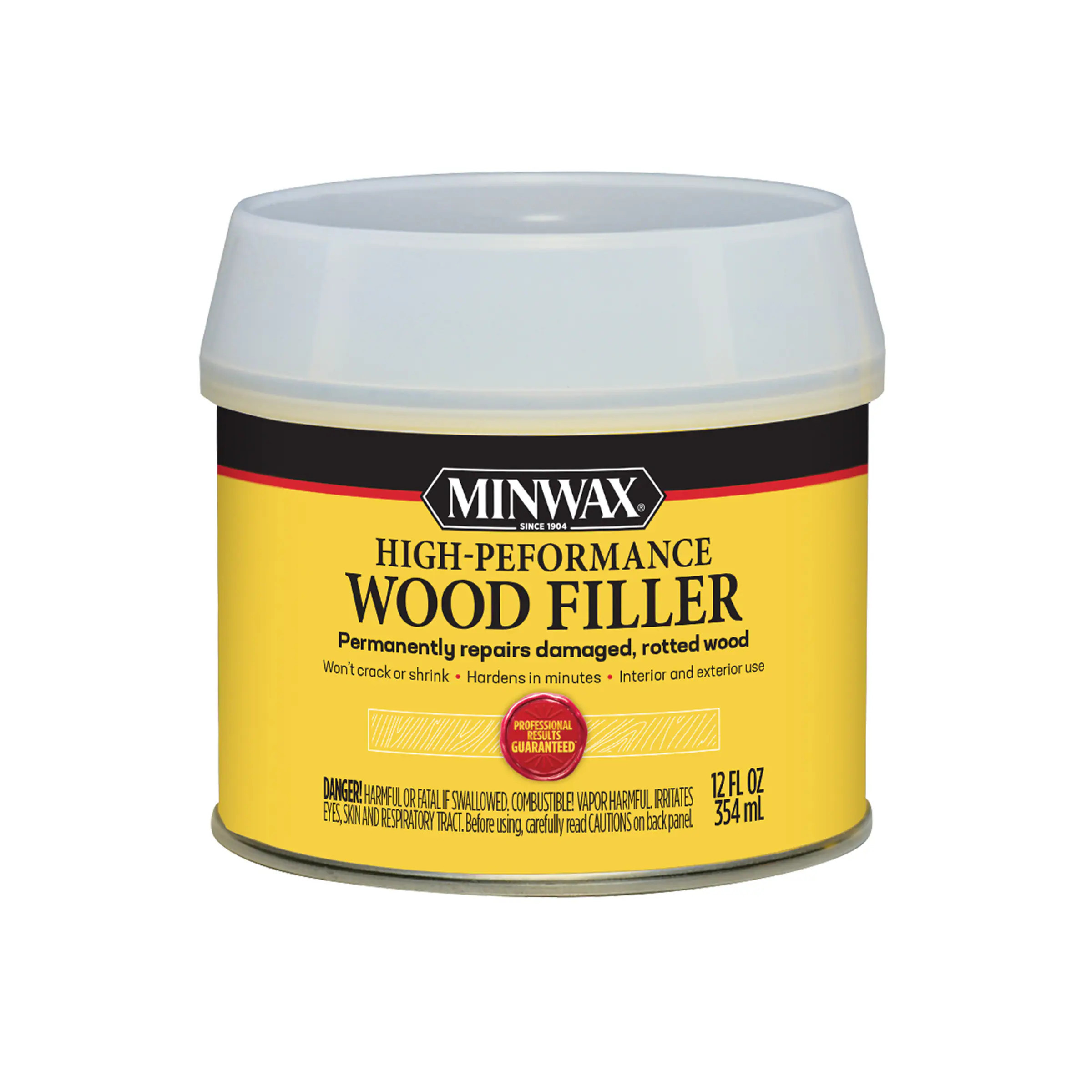 Minwax High Performance 12 Ounce(s) Natural Wood Filler in White | 21600000 | Lowe's