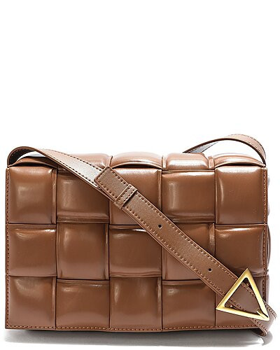 Puffy Leather Messenger Bag | Gilt & Gilt City