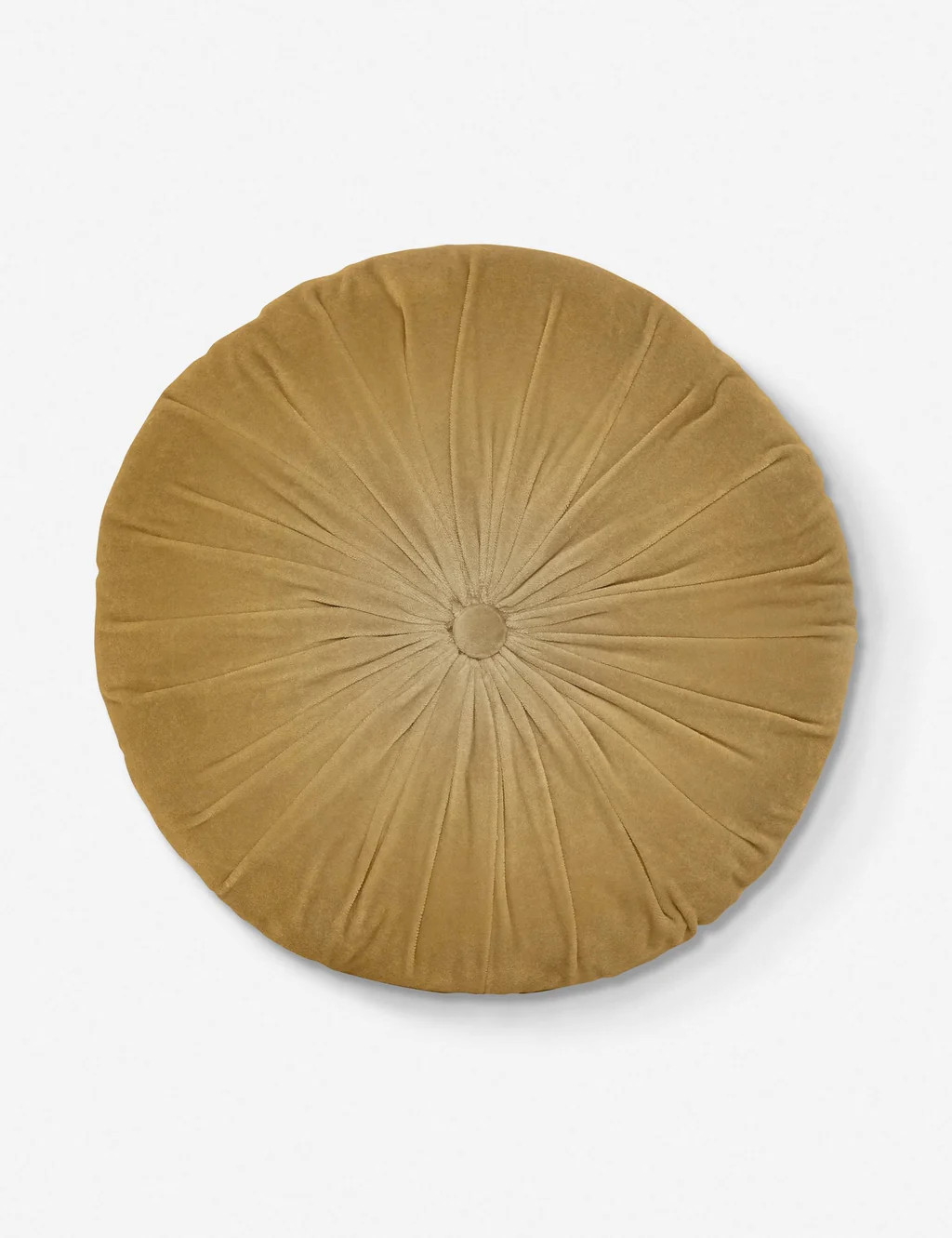 Monroe Velvet Round Pillow | Lulu and Georgia 