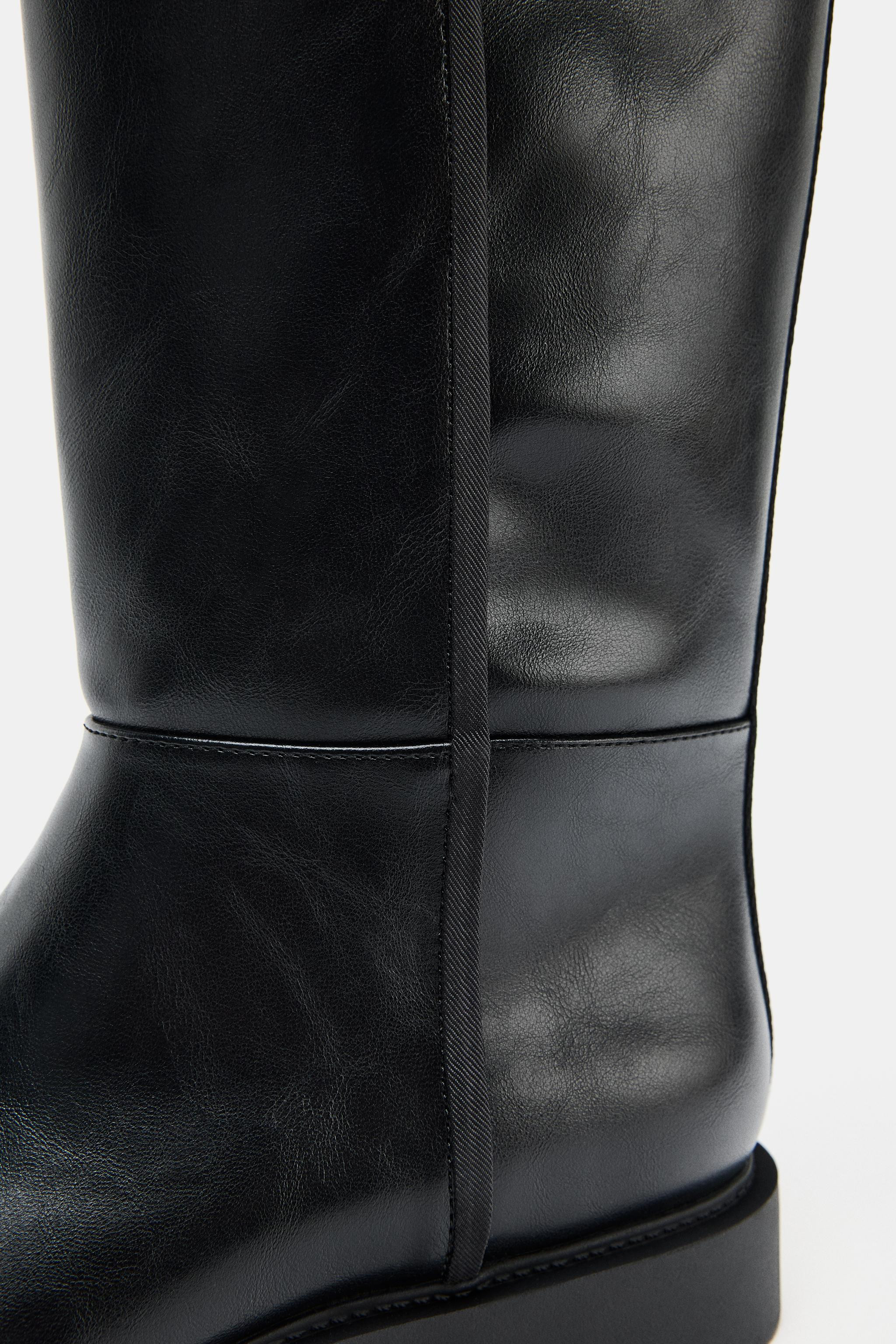 TOPSTITCHED BOOTS | Zara UK