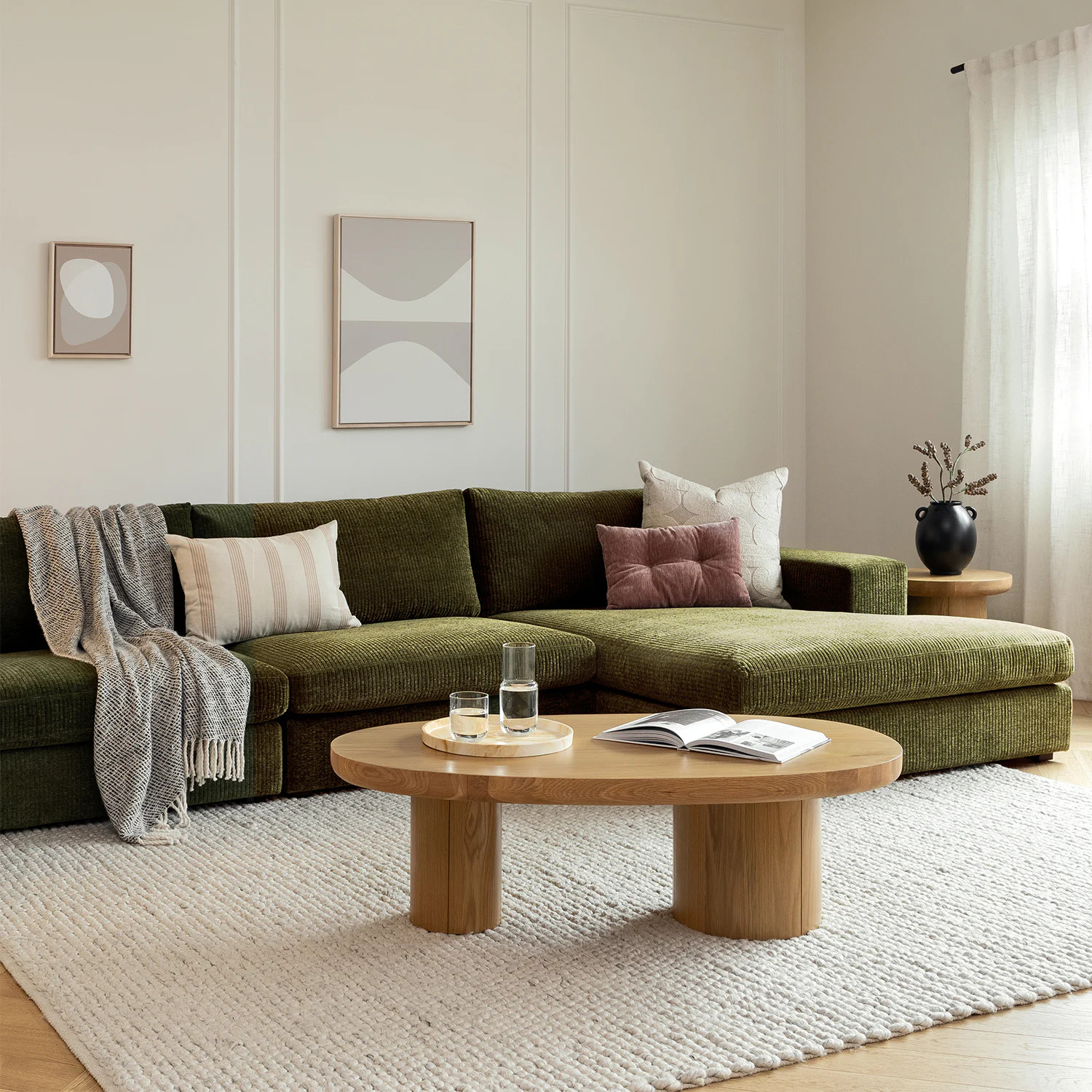 Hira 8 x 10 Rug - Natural Ivory | Article