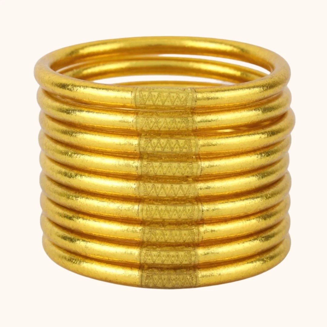 BuDhaGirl
Gold All Weather Bangles®
(Set of 9) -
Serenity Prayer
BuDhaGirl


#LTKStyleTip #LTKBeauty #LTKSwim