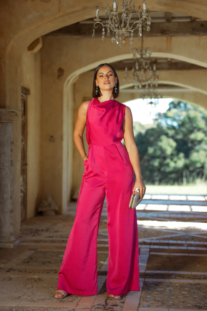 Tamara Jumpsuit - Berry | Petal & Pup (US)