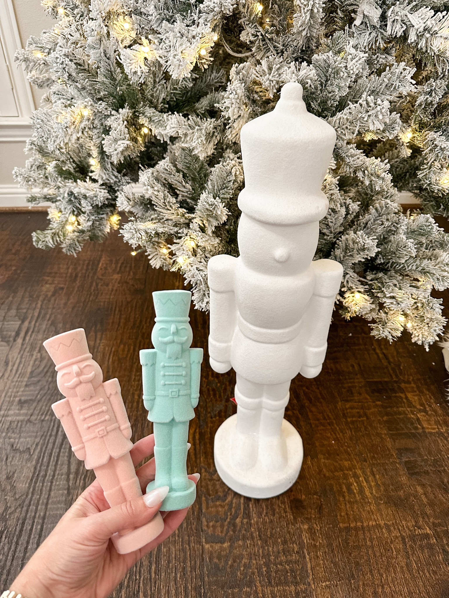 Nutcrackers the perfect Christmas decorations! Love these $3 felt nutcrackers from Walmart and Amazon 

#LTKCyberWeek #LTKsalealert #LTKHoliday