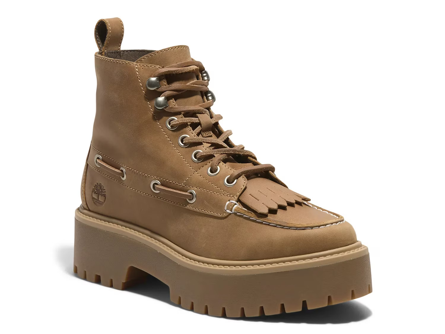 Timberland Stone Street Mid Waterproof Bootie | Women's | Tan | Size 7.5 | Boots | Lug | DSW