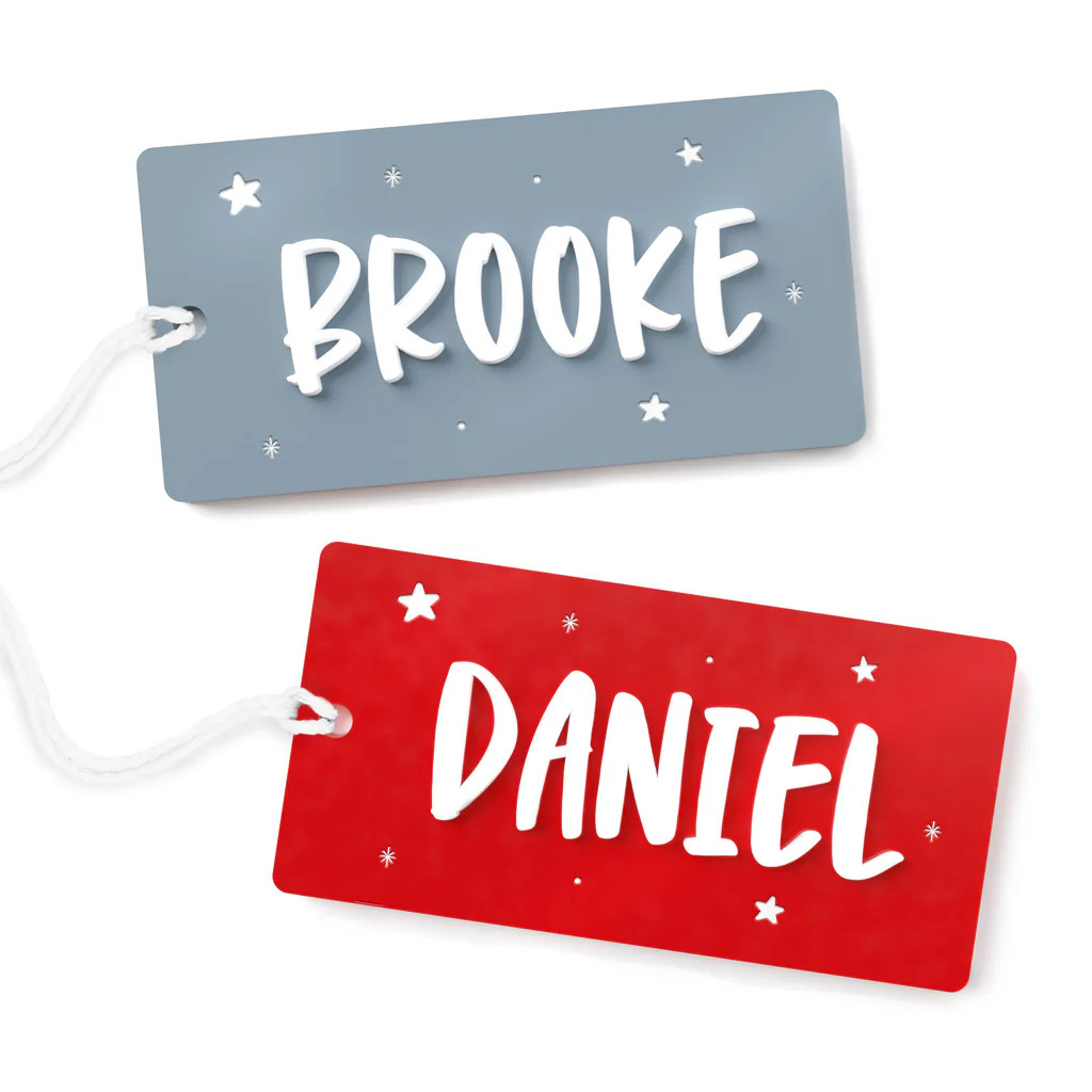 Personalized Name July 4th Gift Tag | The Cotton & Canvas Company