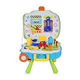 Ama-store 3-in-1 Kids Construction Toy Workbench & Suitcase & Backpack for Toddlers Kids Workbench C | Amazon (US)