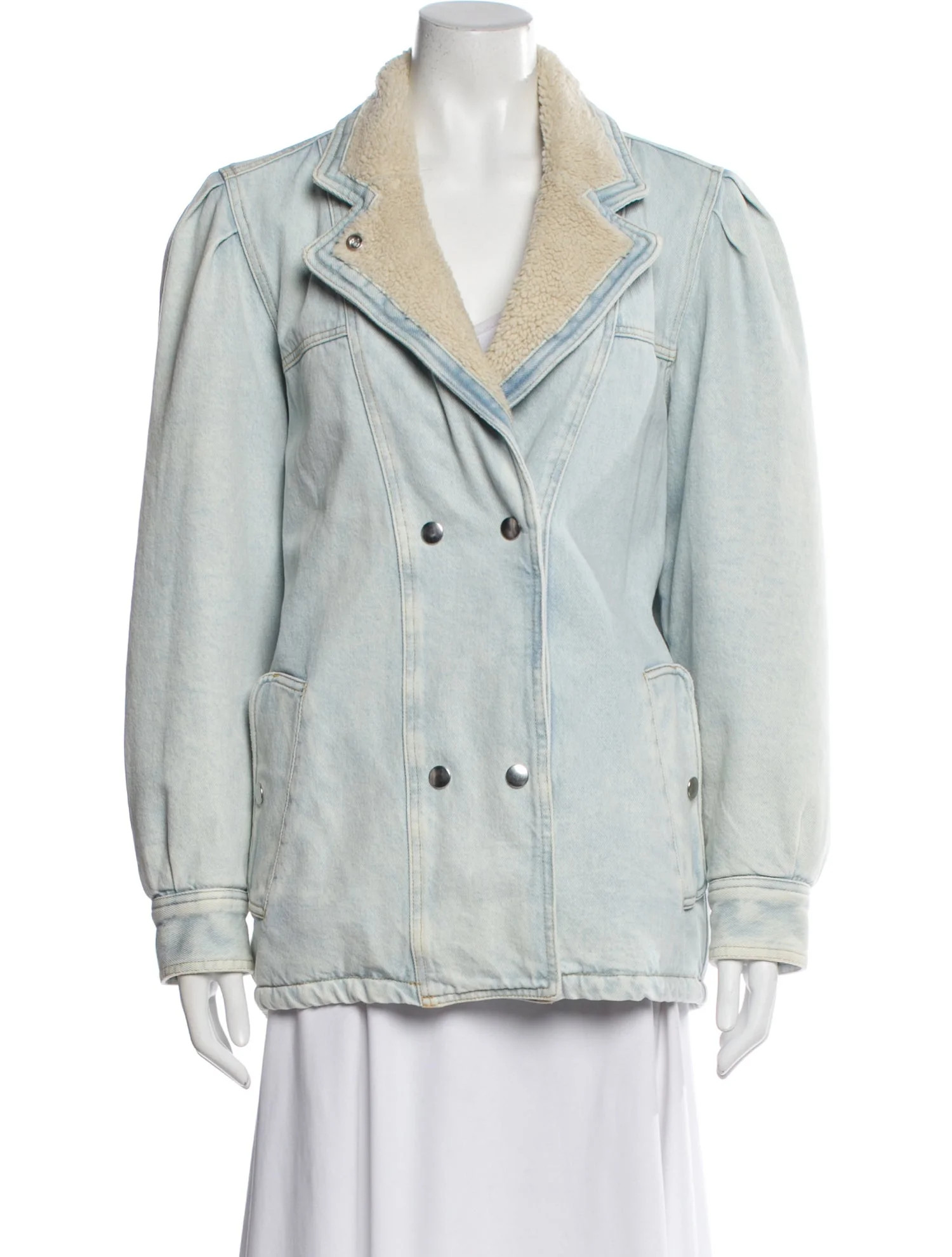Étoile Isabel Marant Denim Jacket - Blue Jackets, Clothing - WET214807 | The RealReal | The RealReal