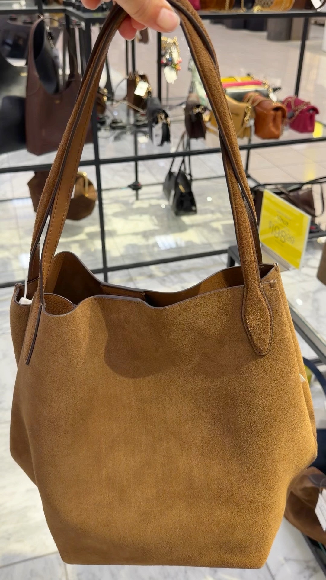 Nordstrom Anniversary Sale! This Madewell   Suede shopper tote bag is beautiful and still available in a gorgeous dark chocolate brown suede. Such a good deal during the sale. It’s great for everyday wear if you like a larger bag and will hold a ton of stuff. Great bag for business casual workwear too!

#LTKSaleAlert #LTKWorkwear #LTKOver40