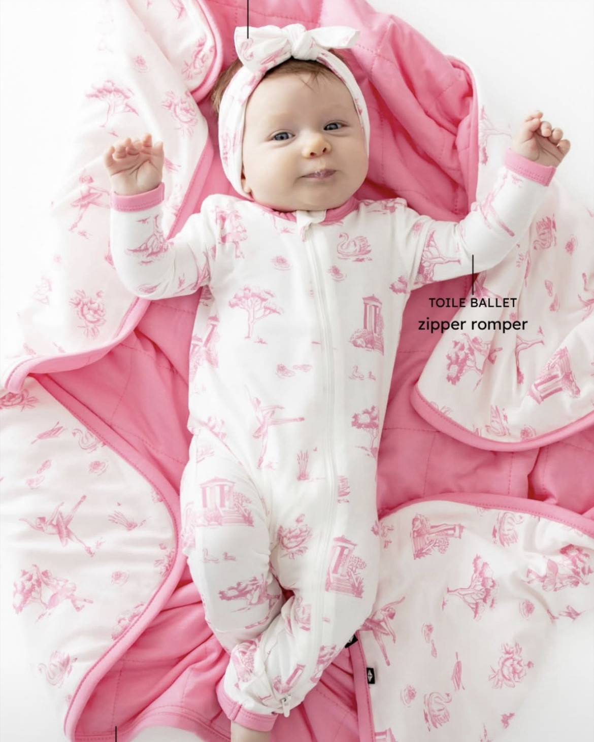 TOILE meets @Kyte Baby bamboo! 