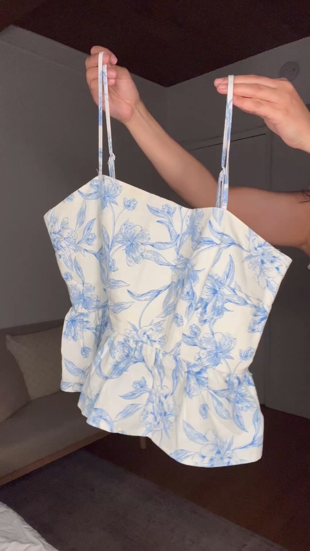 This feminine floral peplum 2 piece set is the ultimate spring outfit—perfect for brunch, bridal showers, or garden parties. The soft blue and white print gives it a fresh, romantic vibe, while the fitted silhouette flatters the waist. Style it with nude heels and gold accessories for a complete LTK spring look.

#LTKFindsUnder100 #LTKSeasonal