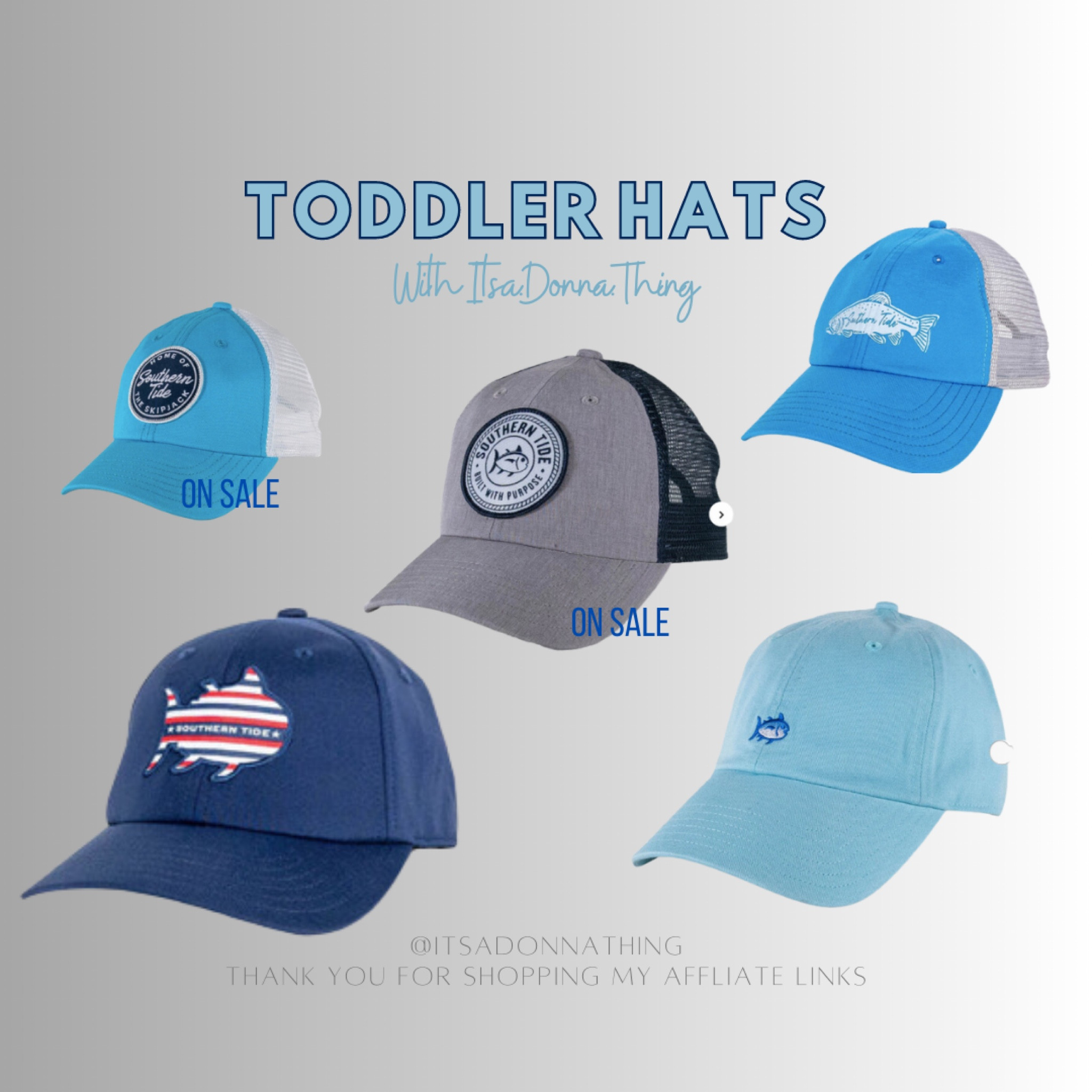 White Toddler Hat Sale