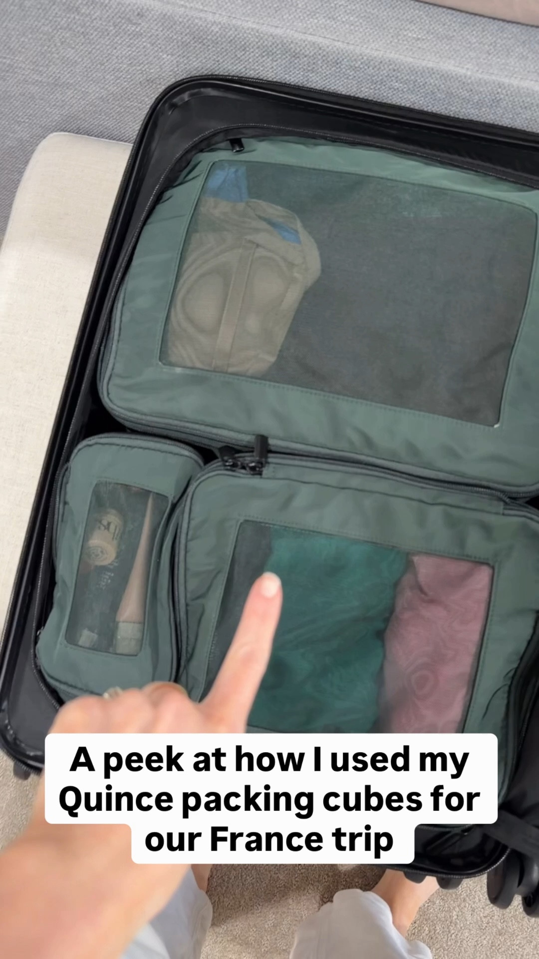 @Quince crushes it at the luggage game #QuincePartner

From their packing cubes (best I’ve ever tried!) to their hard-side suitcases, you cannot go wrong with anything from their luggage line. 
