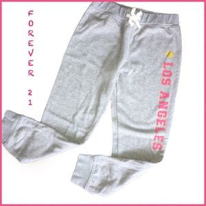 Forever 21 Girl’s “Los Angeles” Sweats Size 9/10 | Poshmark
