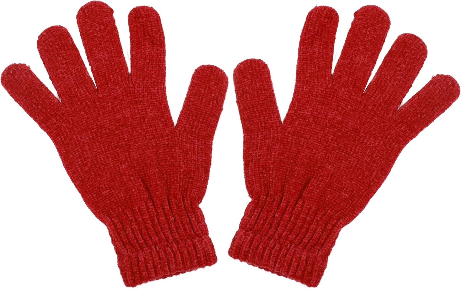 Motique Accessories Chenille Gloves Women Winter Magic Warm Gloves | Amazon (US)