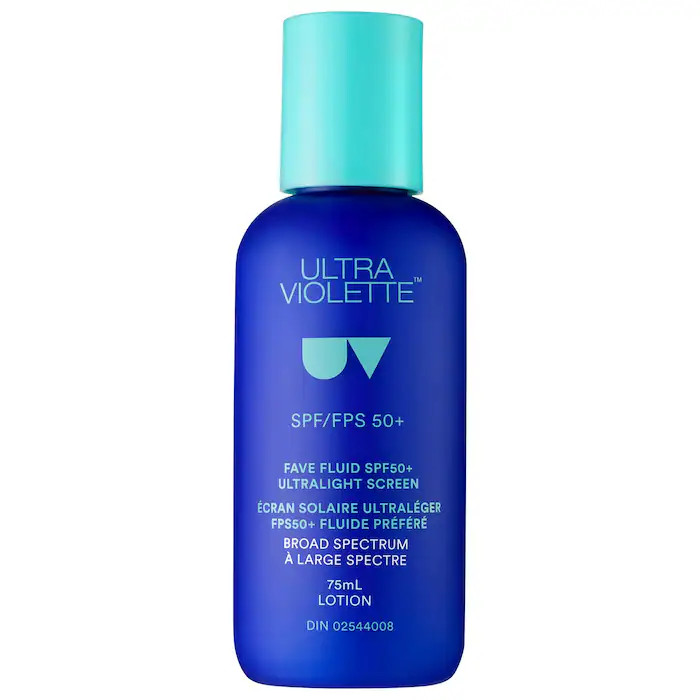 Fave Fluid SPF 50+ Ultralight Fragrance Free Facial Sunscreen with Niacinamide | Sephora (CA)