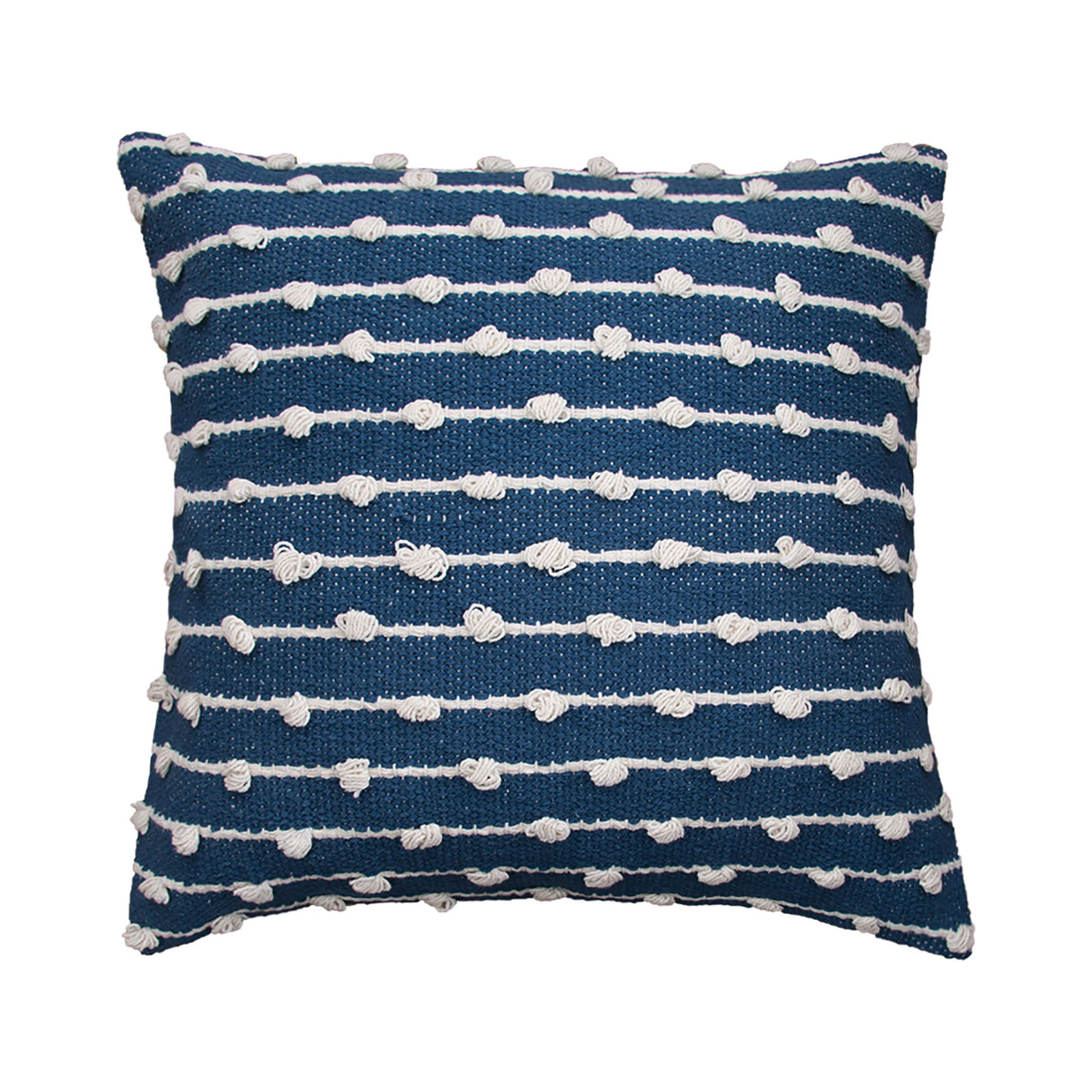 C&F Home Knotty Navy Woven Throw Pillow Decor Decoration Throw And Accent Woven Throw Pillow For ... | Walmart (US)